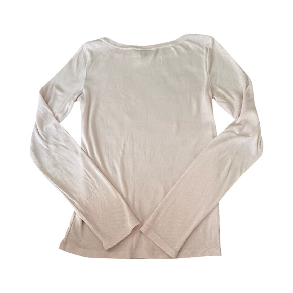 Universal Thread Blush Ribbed Top - Picture 4 of 4